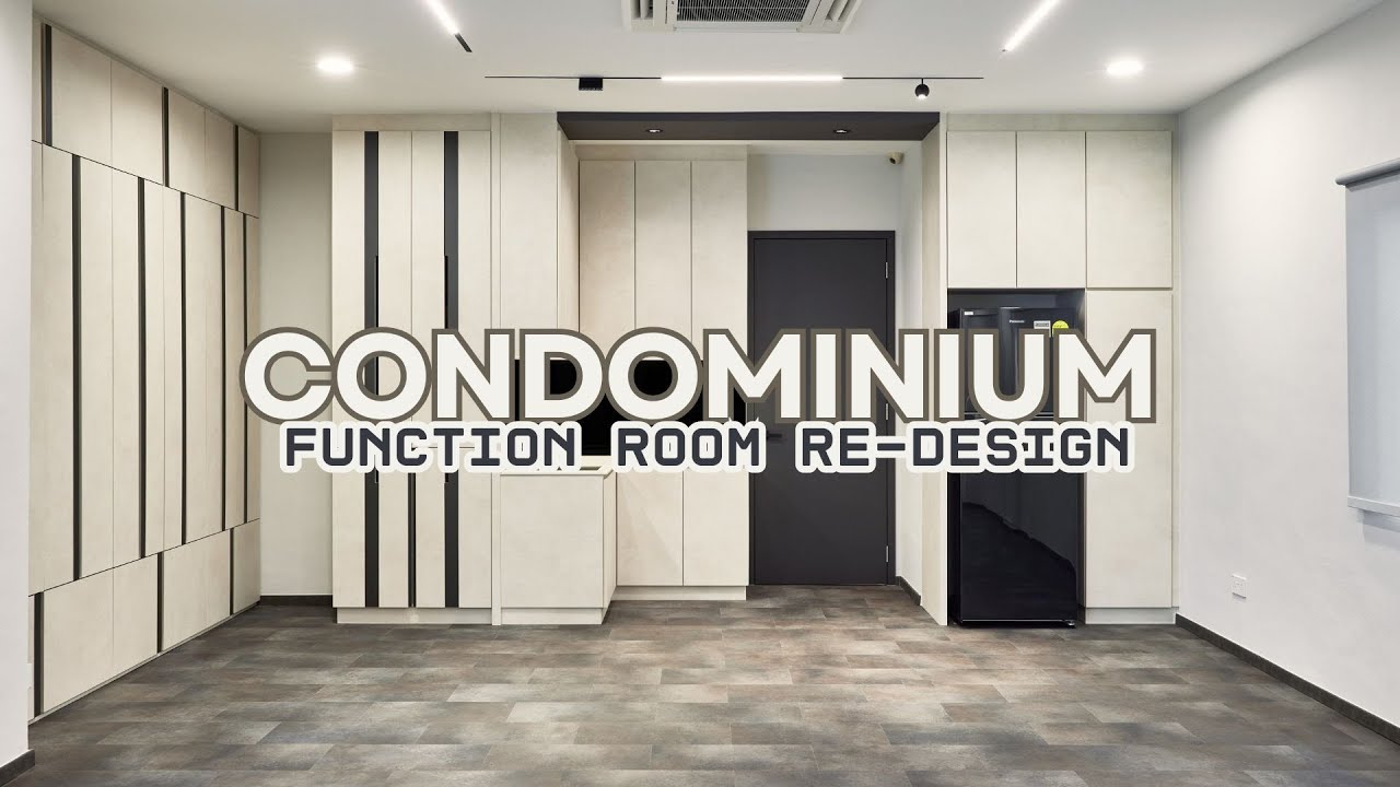 Condo Function Room Renovation Before & After | Modern Refresh for ...