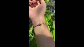 Bali's Authentic Tiger Eye Tridatu Bracelet - A Healing Bracelet in Red, Black, and White Colors