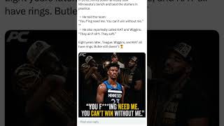 Jimmy Butler statement when he was on Minnesota Timberwolves 