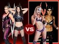 WWE2k16 WWE VS Lucha Underground Paige et Natalya vs Sexy Star et Ivelisse Velez