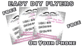 HOW TO MAKE FLYERS ON YOUR PHONE FOR FREE | SUPER EASY | Entrepreneur Life | JUSTUS ANTECA screenshot 4