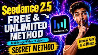 Seedance 2.5 FREE & UNLIMITED 🤯 Best AI Video Generator 2026 | Full Tutorial with 600 CREDITS