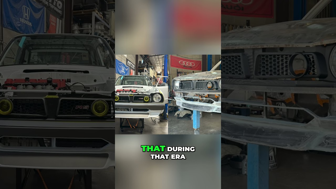 Покрытие Cerakote и стиль Datsun 510 на этом Honda Civic.