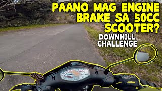 PAANO MAG ENGINE BRAKE SA AUTOMATIC NA MOTOR | 50CC SCOOTER