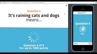 Teaching Idioms Using Kahoot screenshot 3