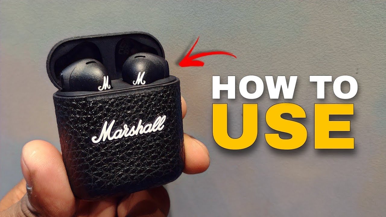 Marshall Minor III earbuds unboxing 