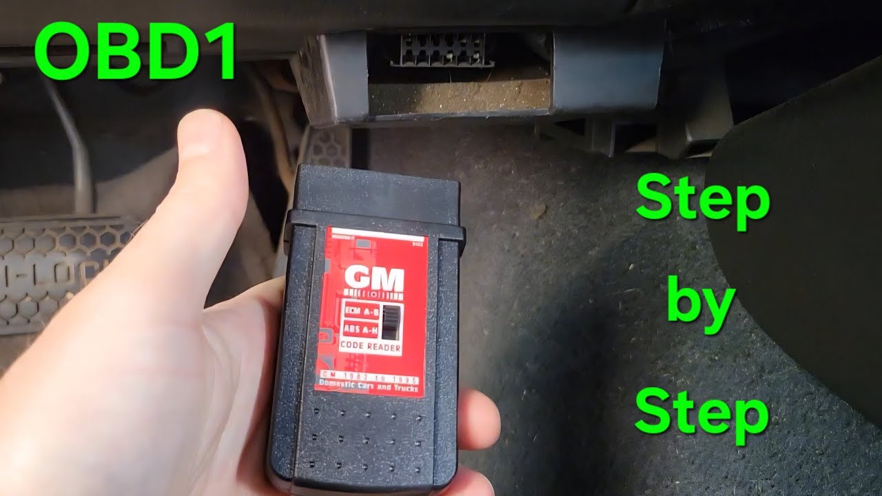 Как использовать сканер OBD1 Original Code Reader