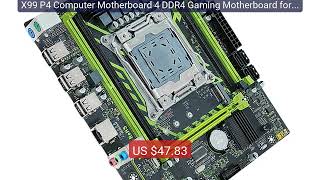 X99 P4 Computer Motherboard 4 DDR4 Gaming Motherboard for LGA ... — Best Buy 2026 | Great Quality!