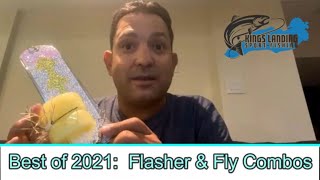 Best of 2021:  Flasher & Fly Combos #SalmonFishing #GreatLakes #LakeOntario #SpinDoctor #ProTroll