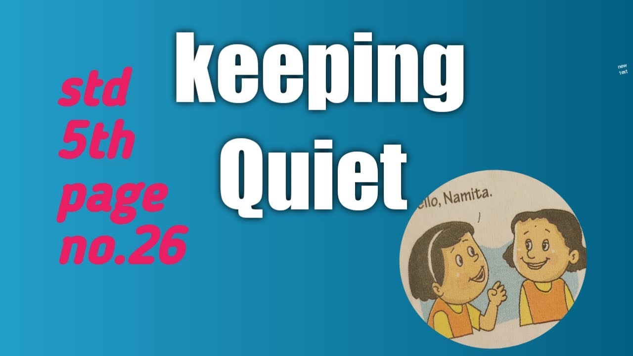 keeping Quiet YouTube