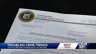 SLED: South Carolina's murder rate is increasing at an 'alarming rate'