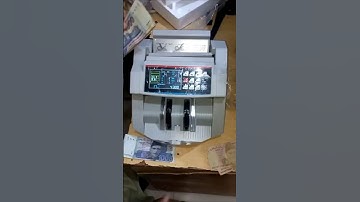 New Mix Cash Counting Machine With Fake Note detection . .  #pakistan #cashcountingmachine #viral