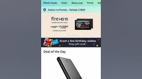 AmazonSmile on the Amazon App