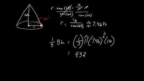 Geometry Honors 12.5 Volume of Pyramids and Cones