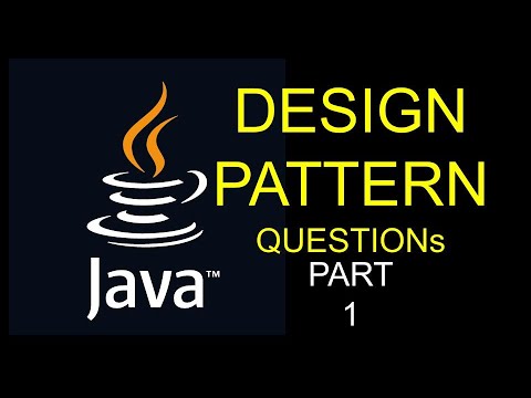 DESIGN PATTERNS INTEVIEW QUESTIONS | PART 1 - YouTube