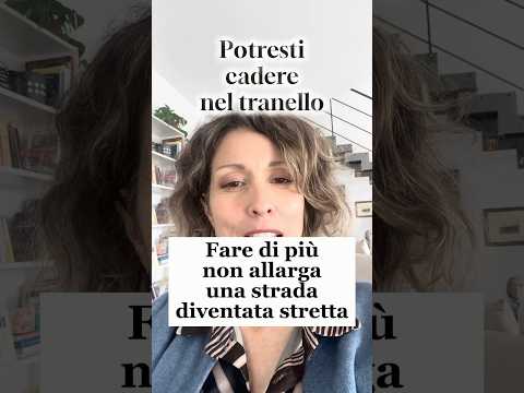 Fare di più non allarga una strada diventata stretta ￼