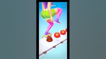 HEELS STEPS MASH GAME#heelstepsmash #arcadegame #gameplay #mobilegame #ffshorts #dop #stackball