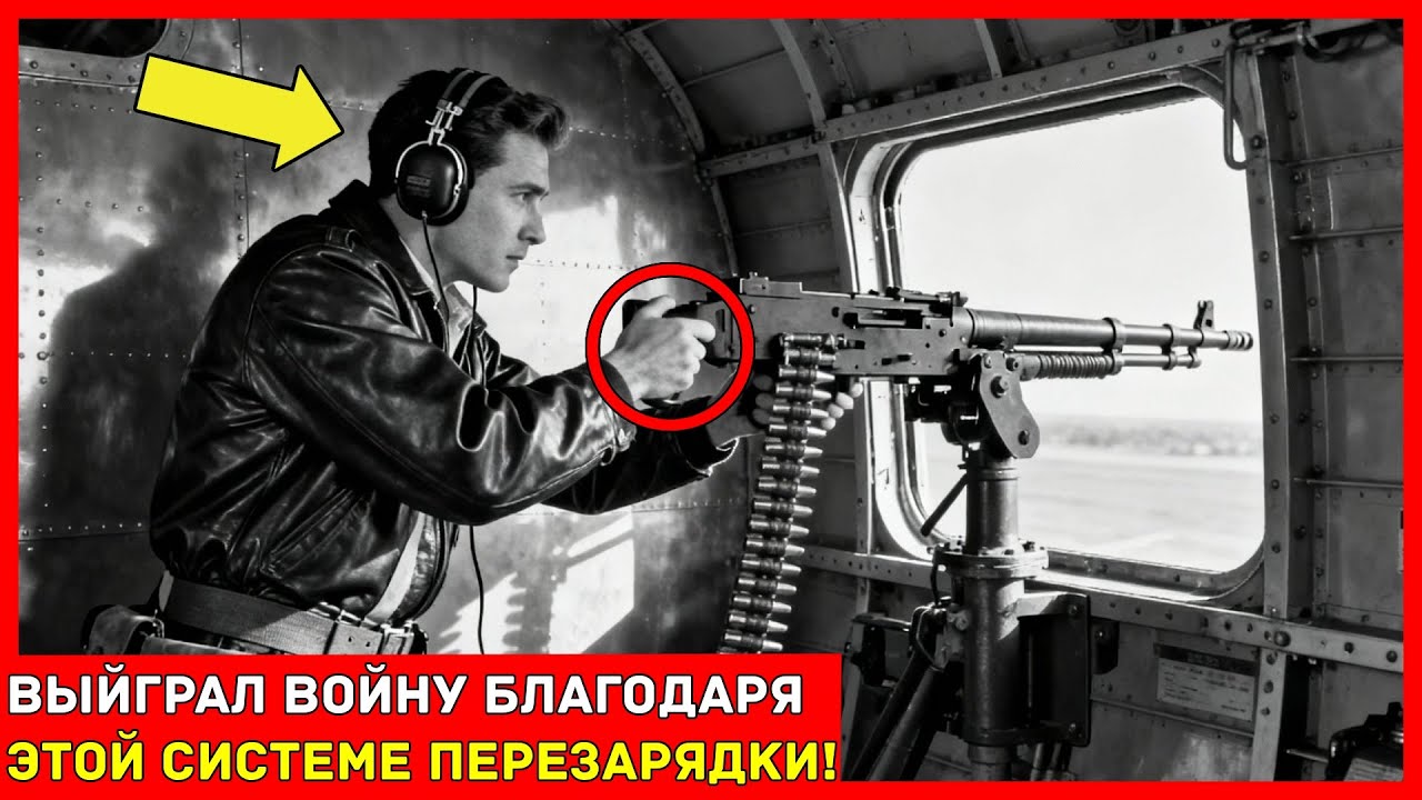 ЕГО СУМАСШЕДШАЯ система перезарядки БОЕПРИПАСОВ увеличила СКОРОСТРЕЛЬНОСТЬ B-24 в ТРИ раза!