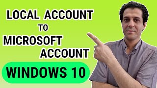 How To Change Local Account To Microsoft Account In Windows 10