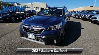 Certified 2021 Subaru Outback Touring, Pompton Plains, NJ U15751 Wayne Subaru Wayne Nj