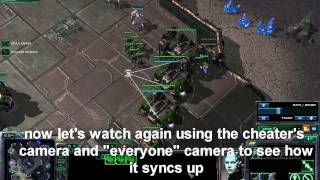 Maphacker caught red handed - Starcraft II - PANZER