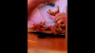 Giant Burger eating challenge, 5 lb burger and fries in UNDER 4 MIN