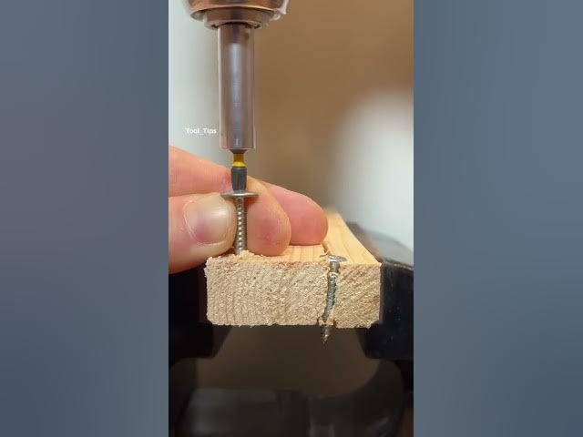 Avoid Splitting Use Self Drilling Screws 👍