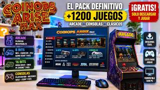COIN OPS ARISE MAX: How to get 1,200 FREE RETRO GAMES and ARCADES on your PC the EASY way 🚀
