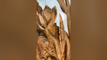 Cá xiêm gỗ Ngọc am thơm 0862.395.789 #phongthuy #tuonggoquy #wedding