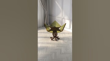 Glass Table Transforms from Round to Square   Sleek Convertible Furniture Design #furnituredesign