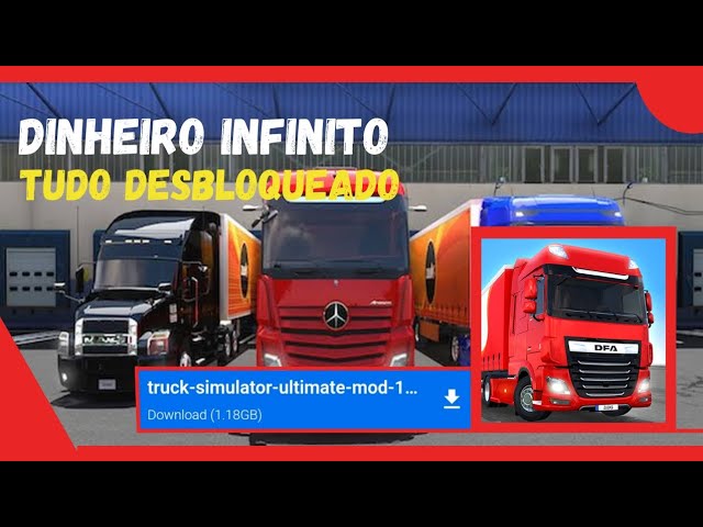 Truck simulate ultimate Mod dinheiro infinito 💰 2023 atualizado. 