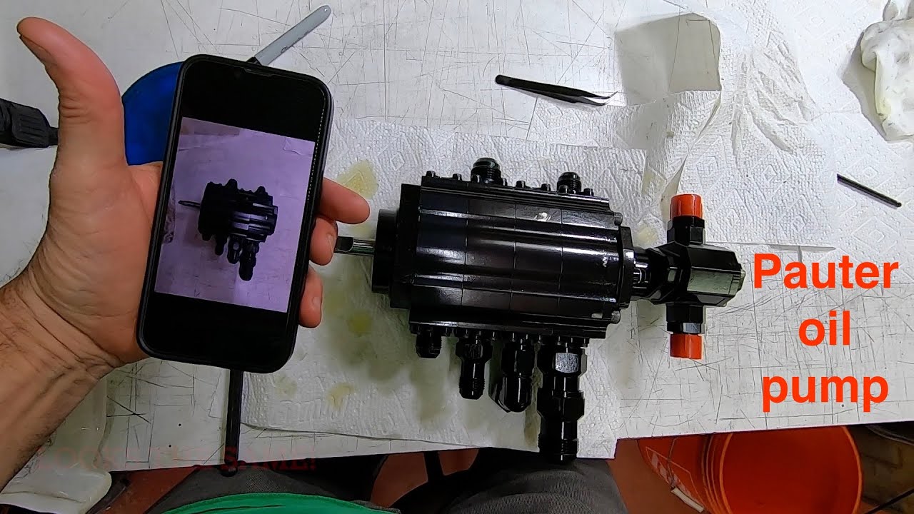 First time going thru a Pauter oil pump