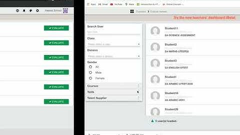 How to evaluate exams and courses in LMS? (teachers)