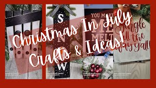 ADORABLE! Christmas In July Crafts Ideas | My Favorite Christmas Crafts 2021/2022