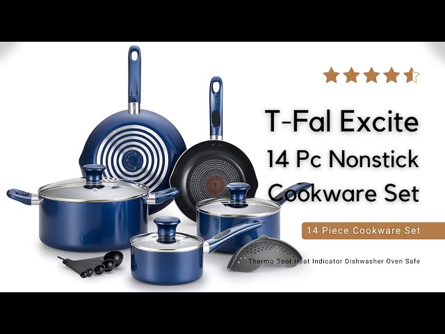 T Fal Cookware Set, Comfort, 14 Pieces