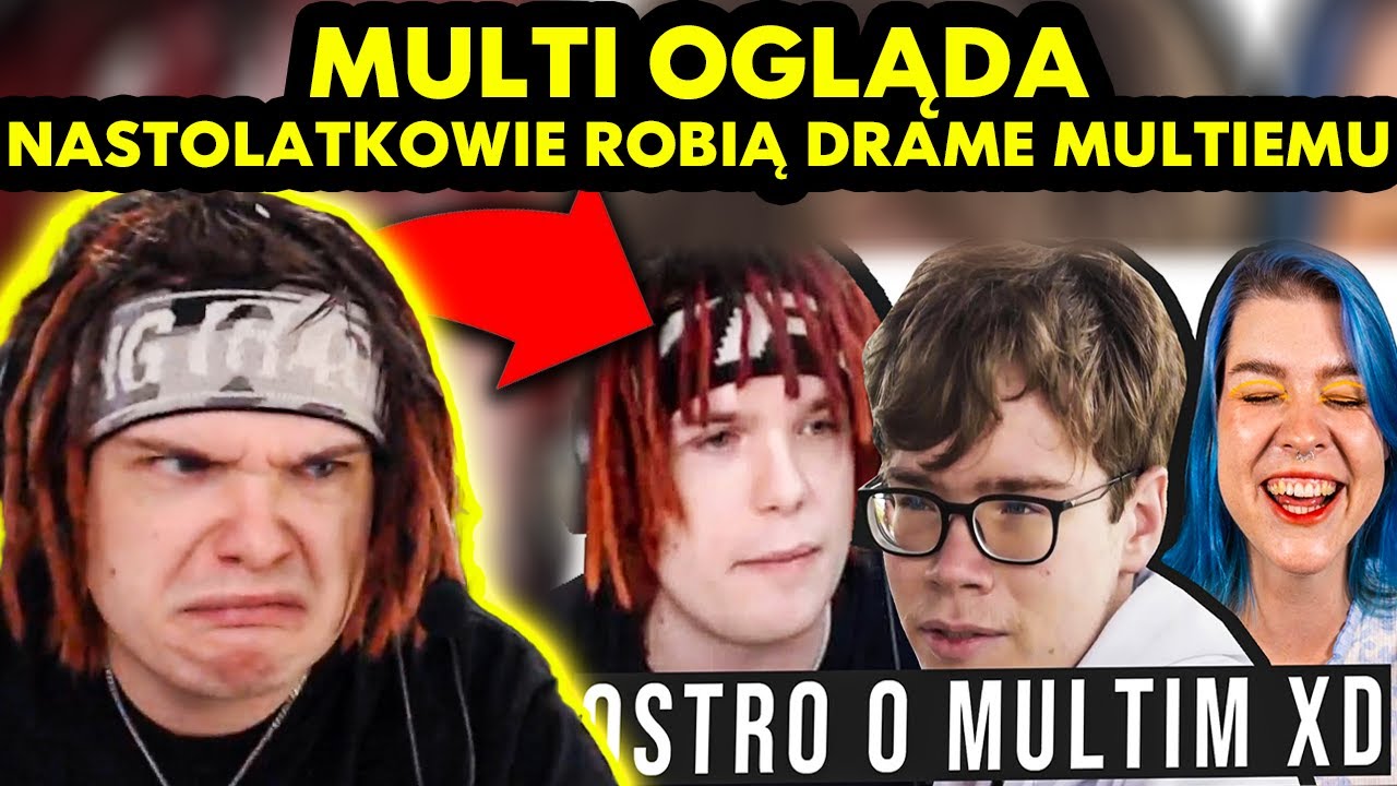 MULTI ogląda NASTOLATKOWIE ROBIĄ DRAME MULTIEMU!
