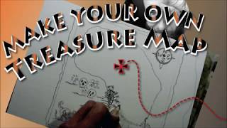 Treasure Map Art - A Fun Project for All Ages