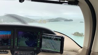 Cirrus SR22 Hamilton Island IFR Approach