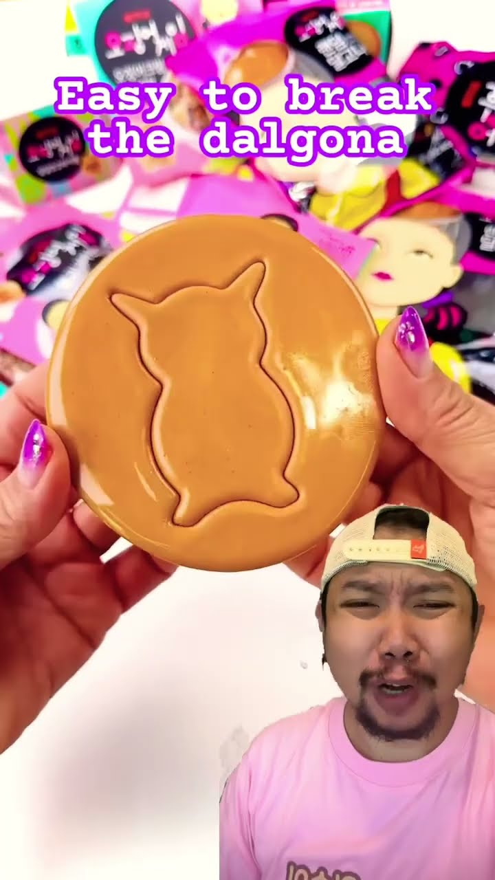 KUE DALGONA BENTUK PIKACHU!!!??
