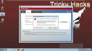 How to Install MSE ( Microsoft Security Essential ) on Pirated Windows - Tricky Hacks Tutorial