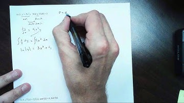 Differential Equations Day 1 Separation of Variables