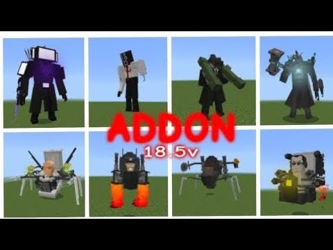 Download SKIBIDI Toilet Updated addon 18.5v @TELUR-Man || @AKOLONUS @Keinzilla