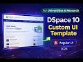 DSpace Custom Theme & UI Development | Modern DSpace 10 Angular Template Demo