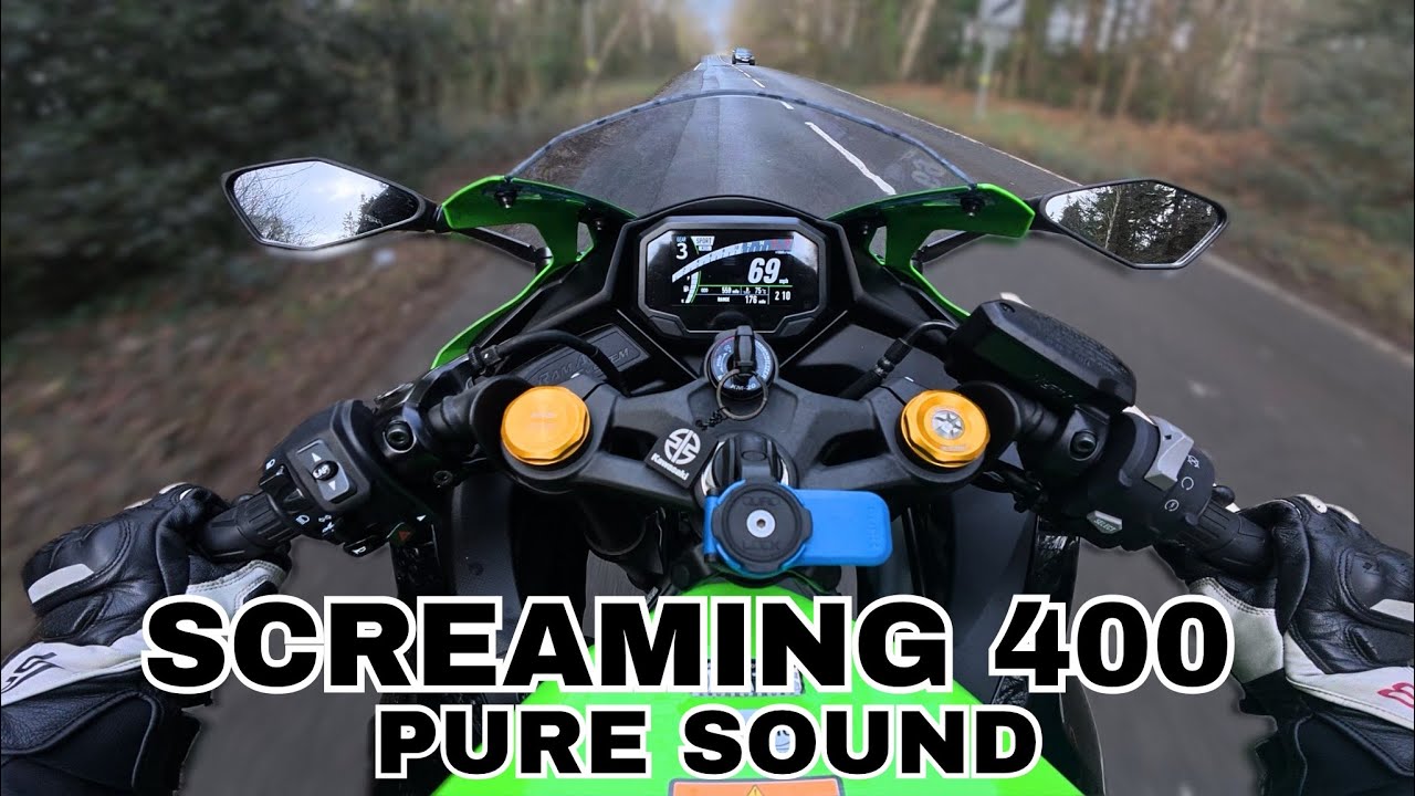 This 400cc Screams Like an F1 Car 🤯 | ZX-4RR ASMR - YouTube