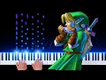 Song of storms  the legend of zelda ocarina of time piano cover