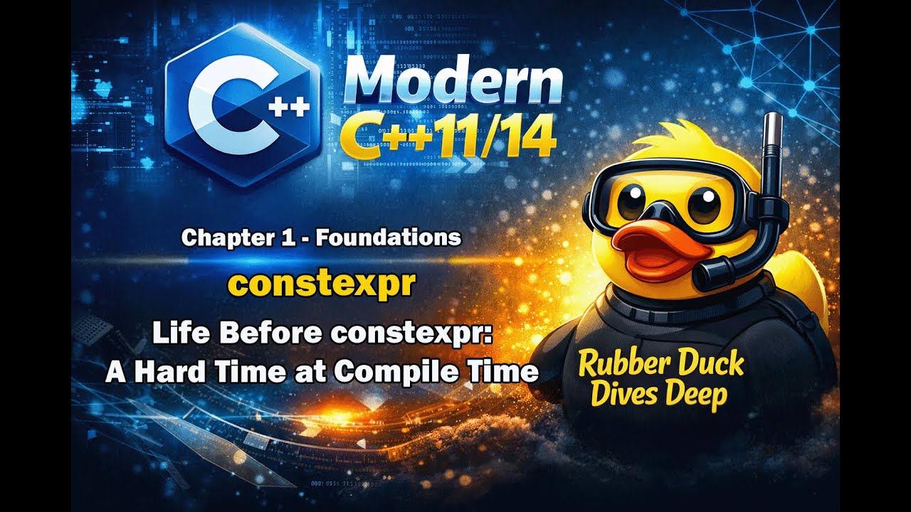 [01.05] constexpr | Life Before constexpr: A Hard Time at Compile Time ...