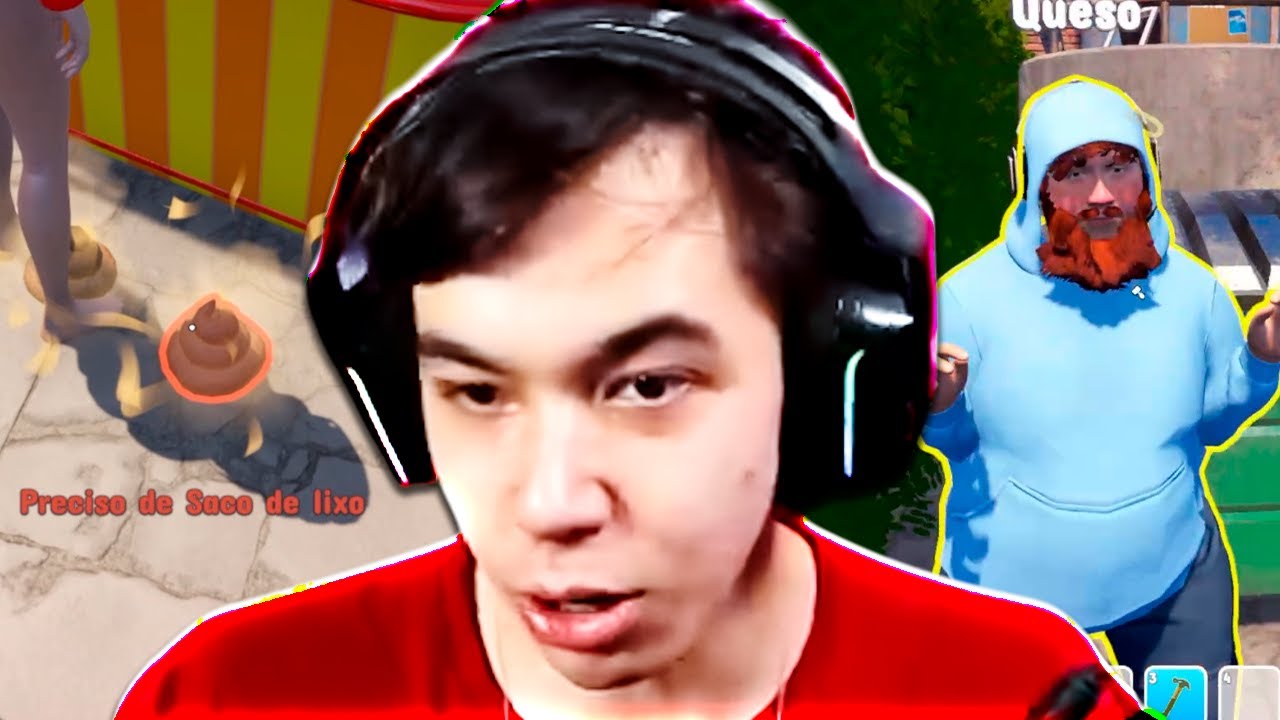 Um LADRÃO INVADIU o PARQUE pra ROUBAR HOT DOG! | Waterpark Simulator