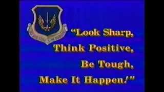 AFN Europe 583rd Hahn Air Base Look Sharp Drawdown Message    1993    1352