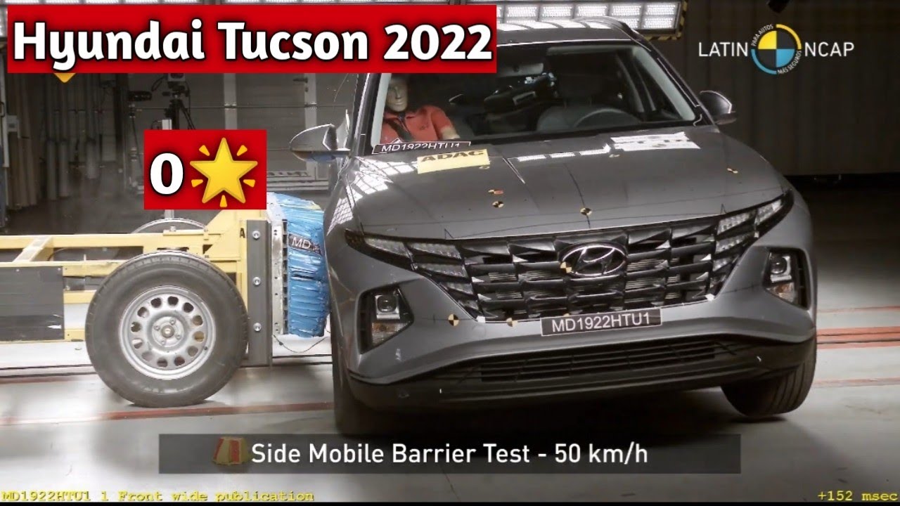 40 लाख का डब्बा🤦? 2022 Hyundai Tucson crash test || Pulkit Awasthi ...