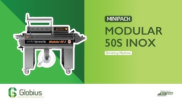 NL: Minipack Modular 50S INOX | Professionele Krimpfoliemachine in RVS